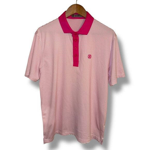 G/Fore Navy Camo Golf Polo Shirt Size XL - Picture 1 of 4